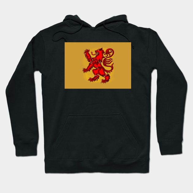 Scots Lion Hoodie by KnotYourWorld4